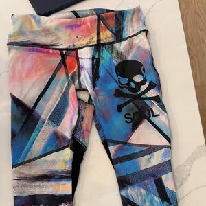 SoulCycle Multicolor Graphic Leggings